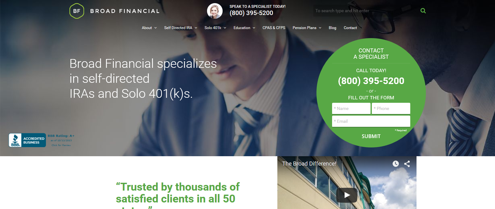 broad financial review