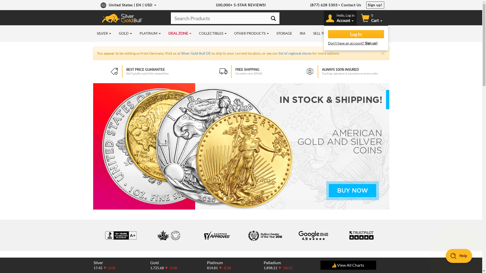 silver gold bull screenshot